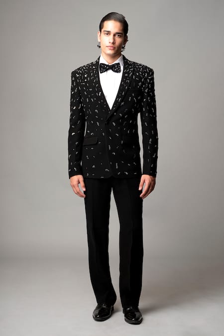 Vivek Patel Drave Hand Embroidered Blazer & Trouser Set 