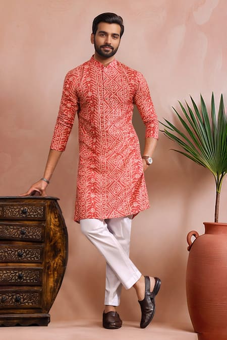 Arihant Rai Sinha Butti Print Kurta Set 