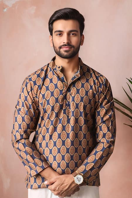 Arihant Rai Sinha Printed Short Kurta 