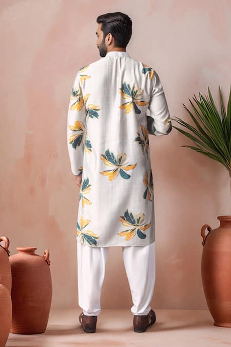 Arihant Rai Sinha Floral Motif Kurta & Salwar Set 