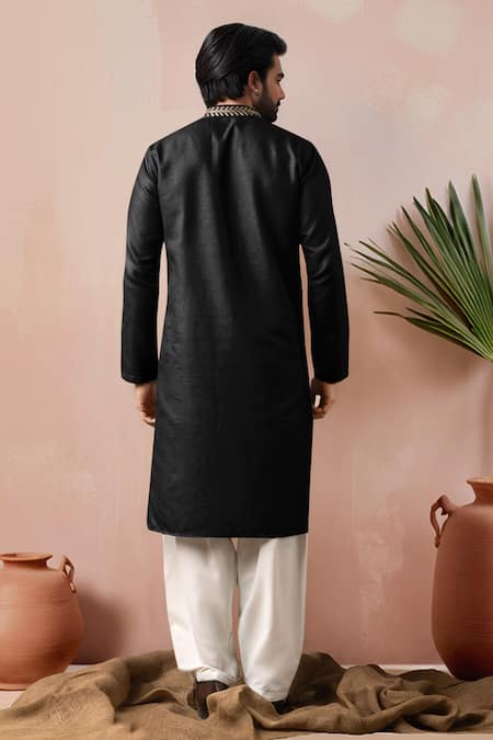 Arihant Rai Sinha Palm Tree Embroidered Kurta & Salwar Set 