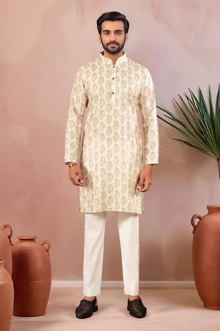 Arihant Rai Sinha Paisley Pattern Kurta & Pant Set 