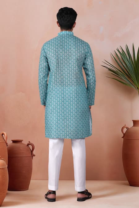 Arihant Rai Sinha Butti Print Kurta & Pant Set 