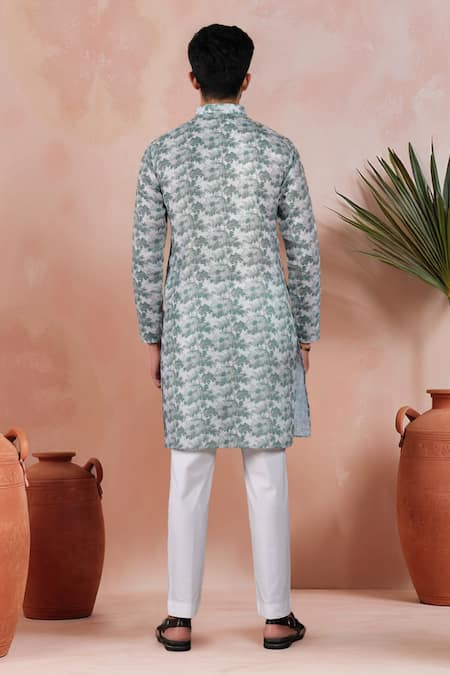 Arihant Rai Sinha Abstract Printed Kurta & Pant Set 