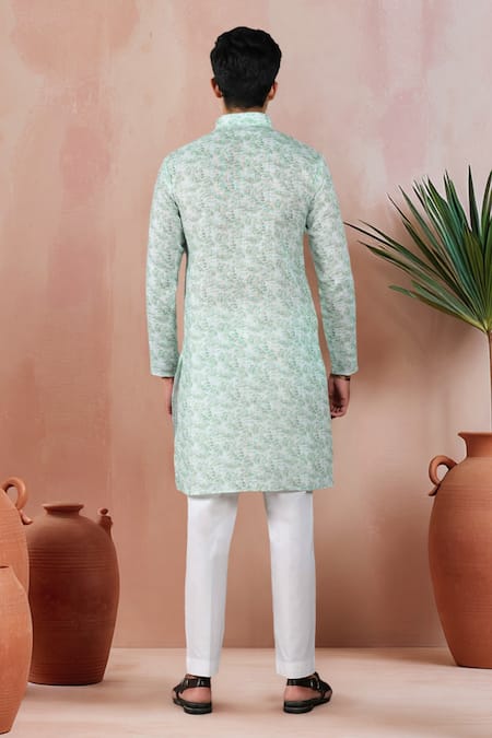 Arihant Rai Sinha Abstract Print Kurta With Pant 