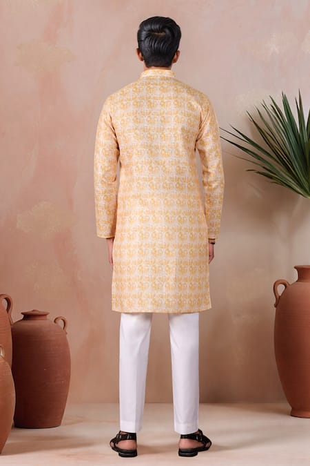 Arihant Rai Sinha Jaal Print Kurta & Pant Set