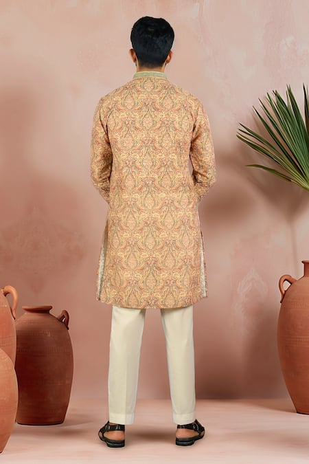 Arihant Rai Sinha Paisley Work Kurta Set 