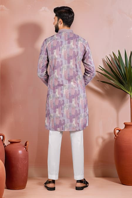 Arihant Rai Sinha Abstract Pattern Kurta With Pant 