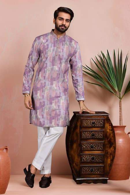 Arihant Rai Sinha Abstract Pattern Kurta With Pant 