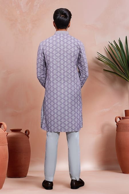 Arihant Rai Sinha Butti Work Kurta & Pant Set 