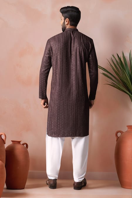 Arihant Rai Sinha Thread Embroidered Kurta & Salwar Set 