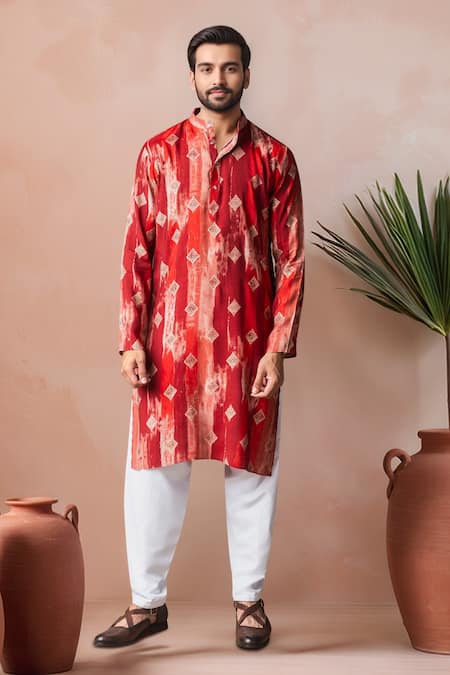 Arihant Rai Sinha Printed Kurta & Salwar Set 