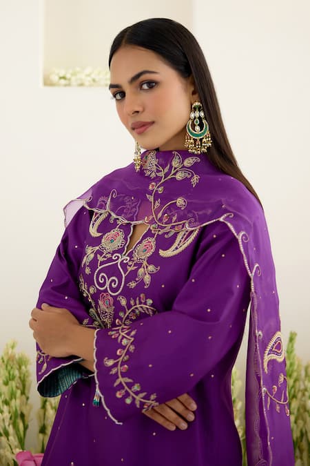 Maisara Jewelry Multi Color Crescent Drop Earrings 