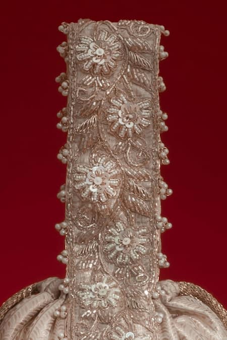 Buy_Amyra_Gold Embroidery, Sequins, Beads, Tassels, Zari Tej Potli Bag