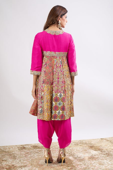 Debyani + CO Embroidered Anarkali With Salwar 