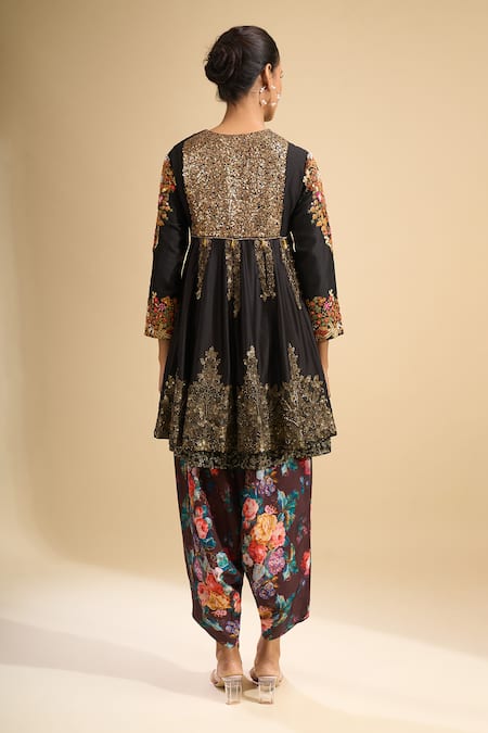Debyani + CO Embroidered Kurta With Salwar 