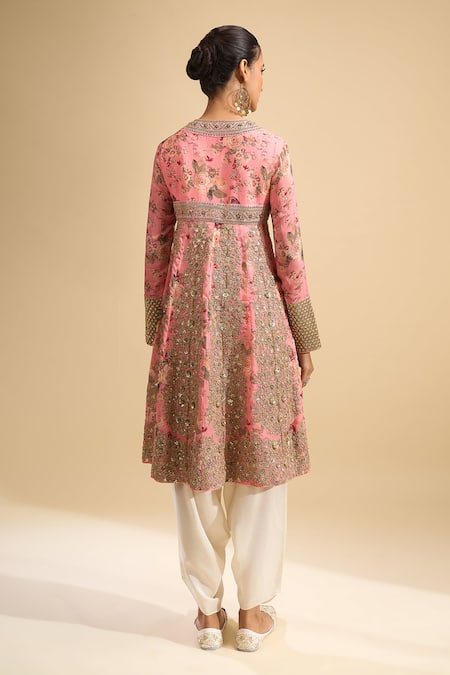 Debyani + CO Embroidered Kurta With Salwar 
