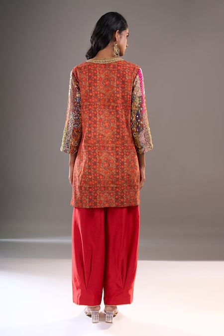 Debyani + CO Embroidered Kurta With Salwar 