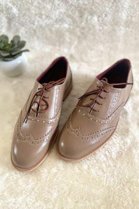 Modanta Footwear Leather Brogues 