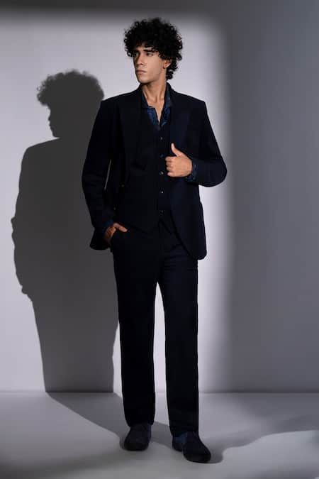 Nikita Mhaisalkar Corduroy Suit With Pant 