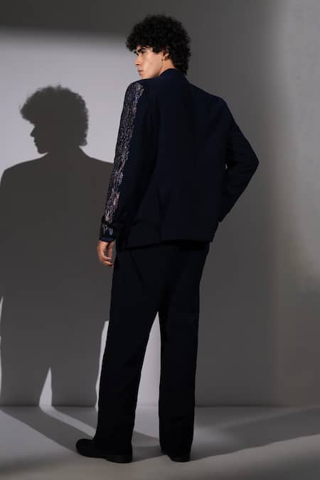 Nikita Mhaisalkar Meteor Embroidered Suit & Pant Set 