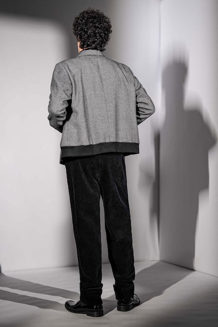 Nikita Mhaisalkar Checks Luxe Suiting Blazer 