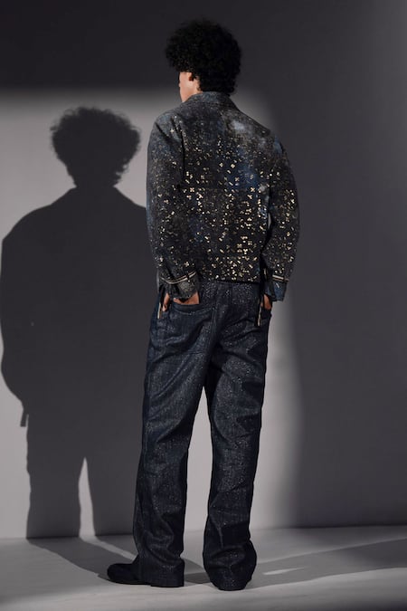 Nikita Mhaisalkar Galaxy Print Bomber Jacket 