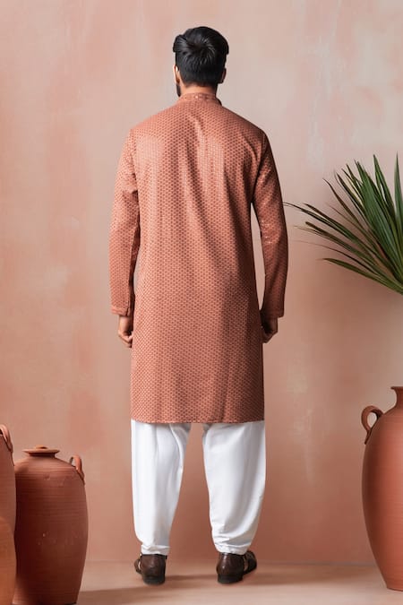 Arihant Rai Sinha Thread Embroidered Kurta & Salwar Set 