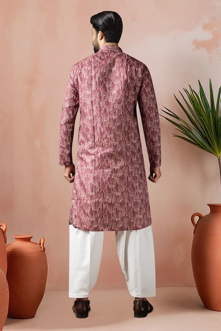 Arihant Rai Sinha Abstract Print Kurta Set 