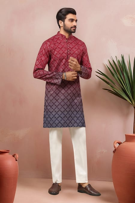 Arihant Rai Sinha Ombre Effect Kurta Set 