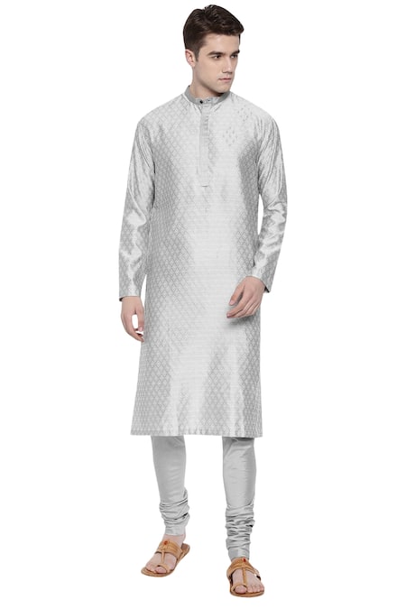 Mayank Modi - Men Hand embroidered kurta set 