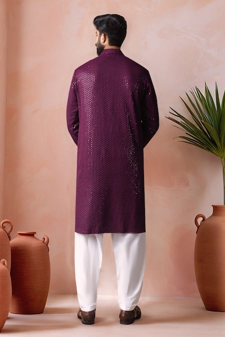 Arihant Rai Sinha Thread Embroidered Kurta & Salwar Set 