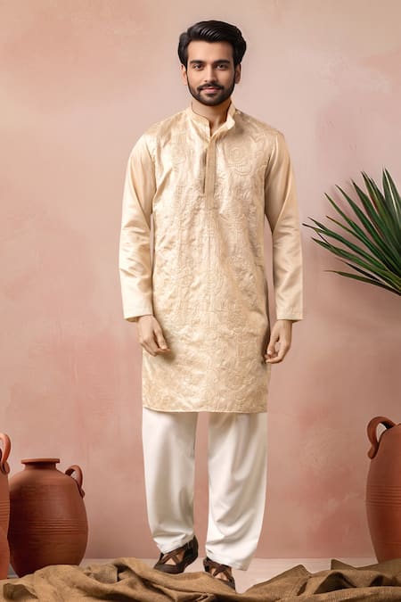 Arihant Rai Sinha Embroidered Kurta & Salwar Set 