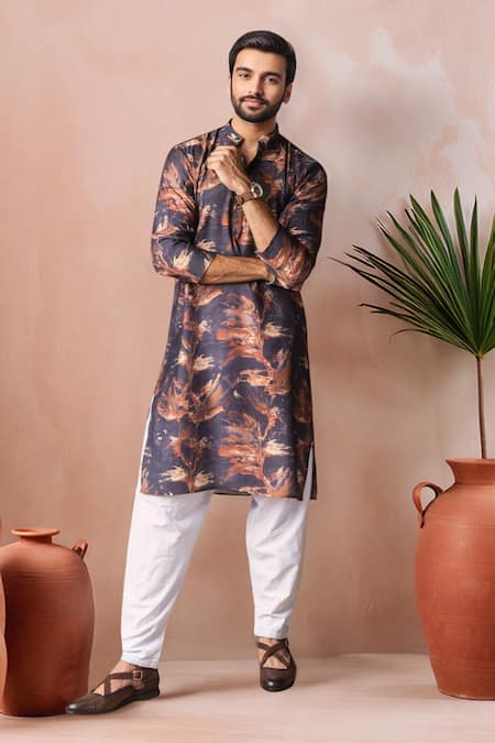 Arihant Rai Sinha Abstract Print Kurta Set 