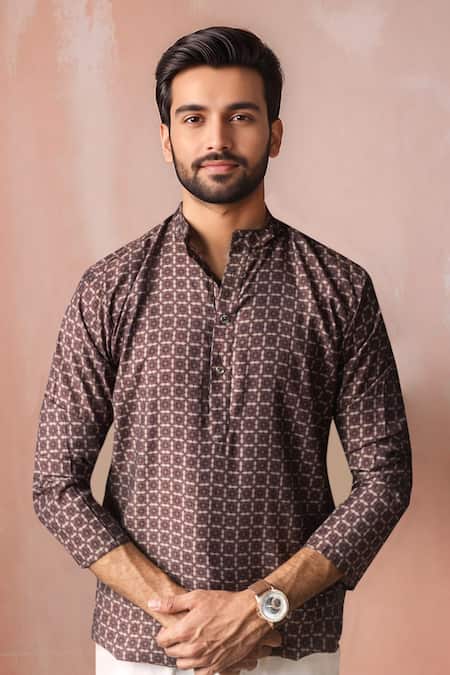 Arihant Rai Sinha Printed Short Kurta 