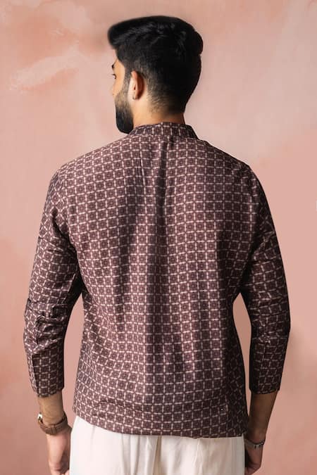 Arihant Rai Sinha Printed Short Kurta 
