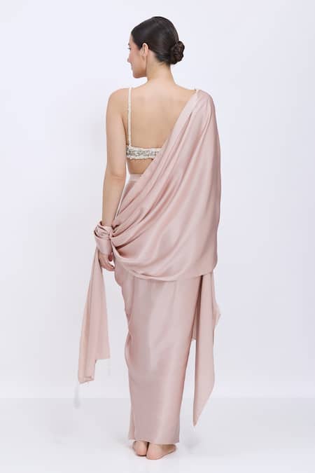 Dilnaz Embellished Blouse & Skirt Set 