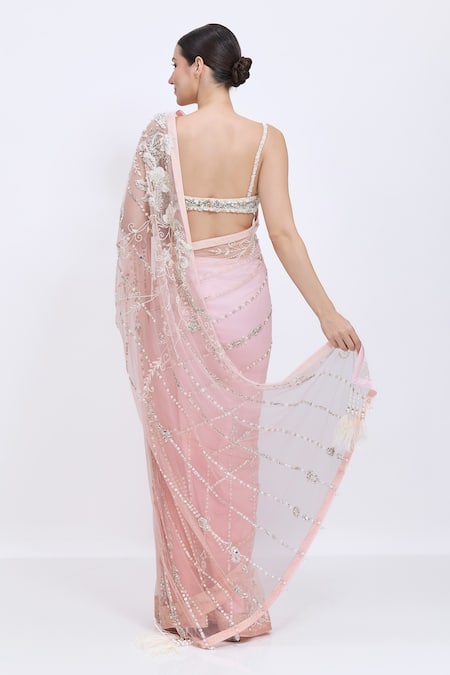 Dilnaz Hand Embroidered Saree 