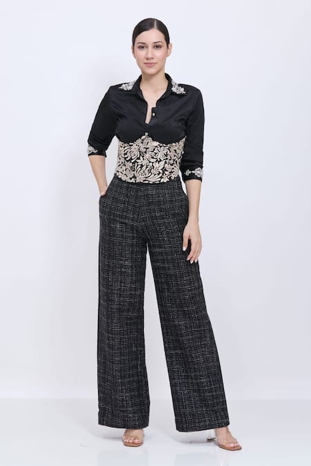 Dilnaz Lace Up Broad Waist Corset  