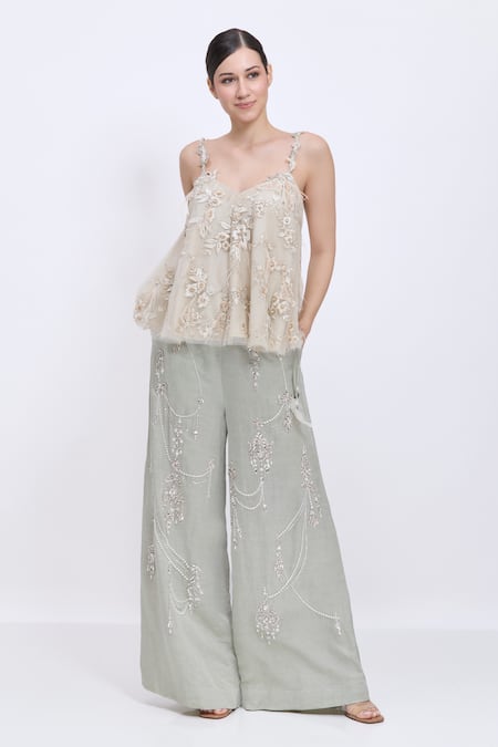 Dilnaz Cutwork Embroidered Top 