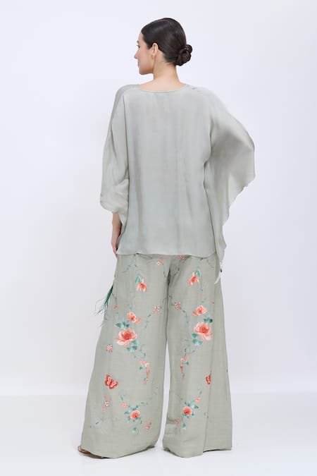 Dilnaz Draped Kaftan  