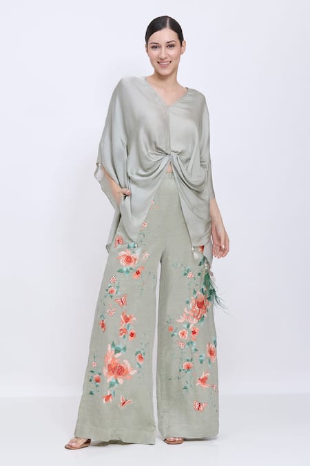 Dilnaz Draped Kaftan  