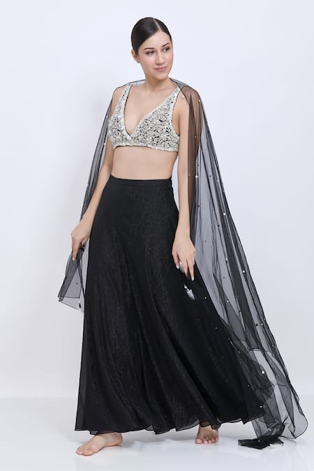 Dilnaz Pearl Work Blouse