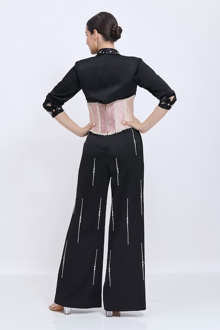 Dilnaz Lace Ruffle Belt 