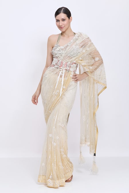 Dilnaz Hand Embroidered Corset Belt 