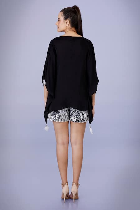 Dilnaz Draped Kaftan 