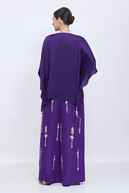 Dilnaz Plain Draped Kaftan 