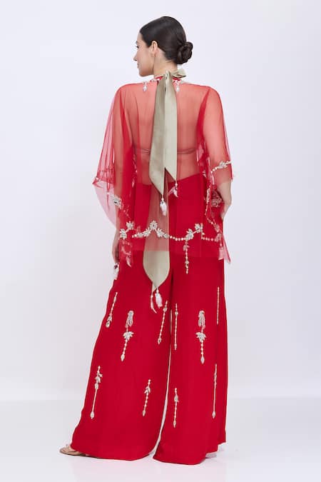 Dilnaz Necklace Embroidered Kaftan 