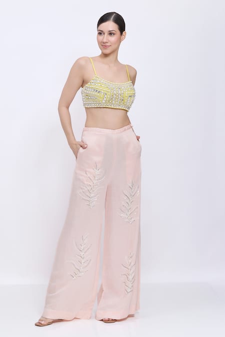 Dilnaz Embroidered Bustier 
