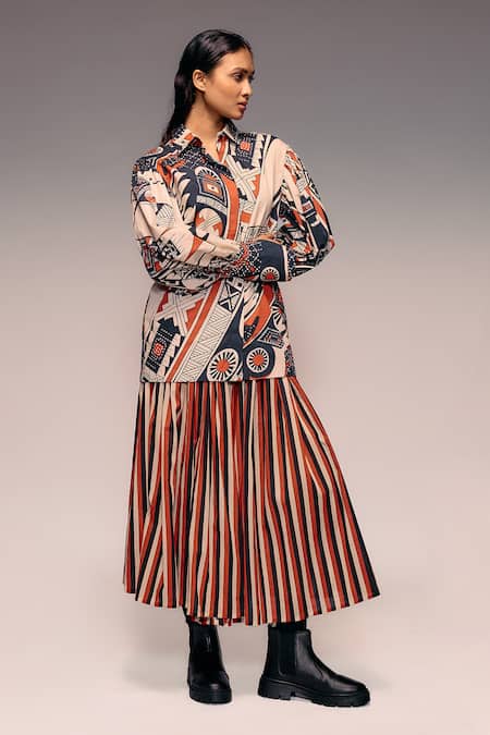 Kritika Murarka Abstract Print Shirt  